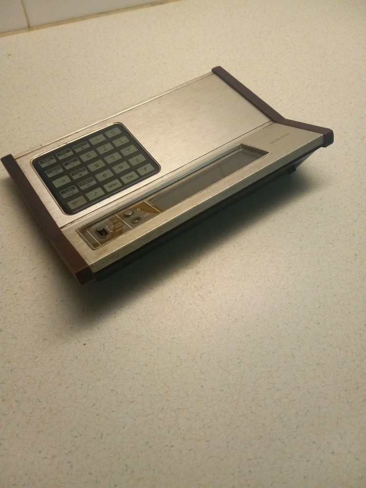 Sharp Elsi Mate CT-600 Calculator - 1970's - Fully Working