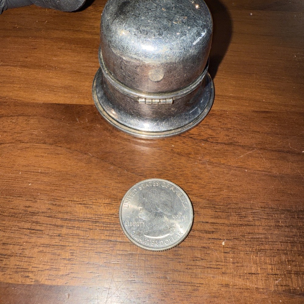 Vintage Sterling Birks Ring Box