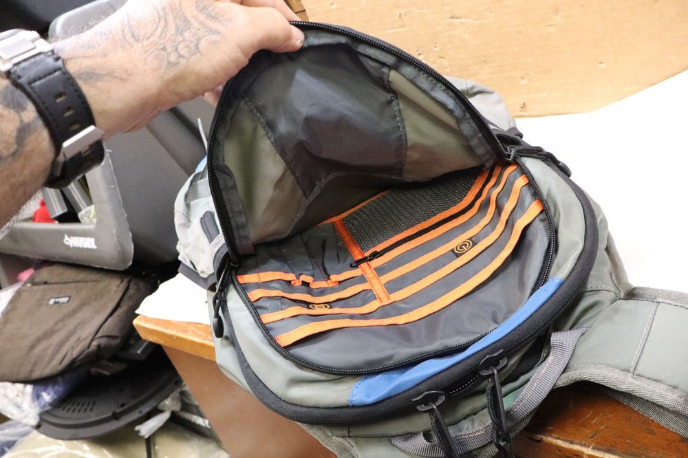 Ivar Revel Backpack Blue & Gray Excellent