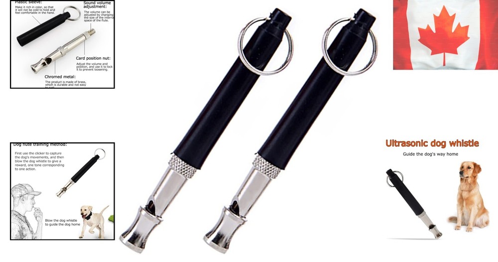 Adjustable Ultrasonic Dog Training Whistle - Silent and Effective Solution