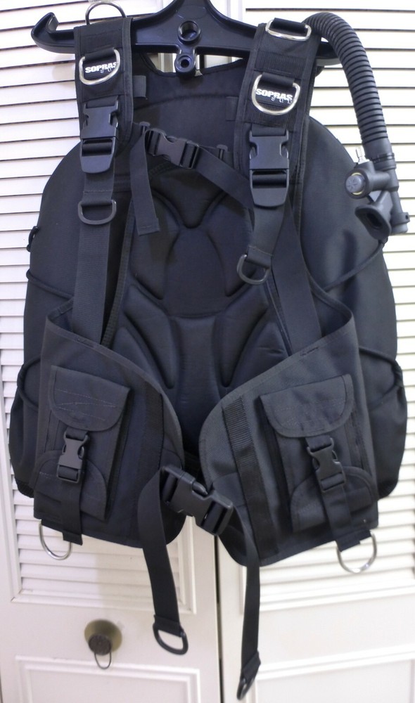*NEW* Sopras Sub 3000 SCUBA BCD Dive Vest Integrated Wts. Medium