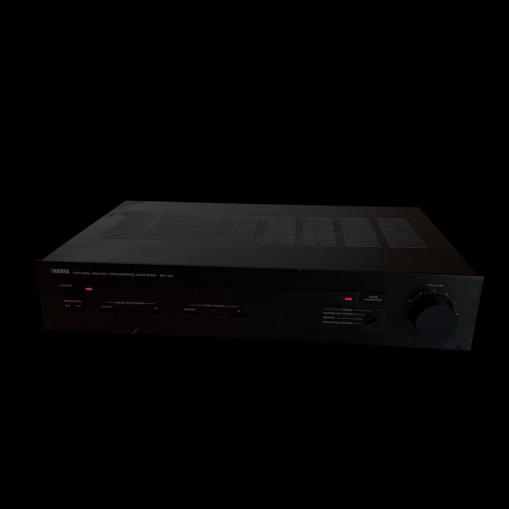 Yamaha Model No. SR-30 Amplifier Working