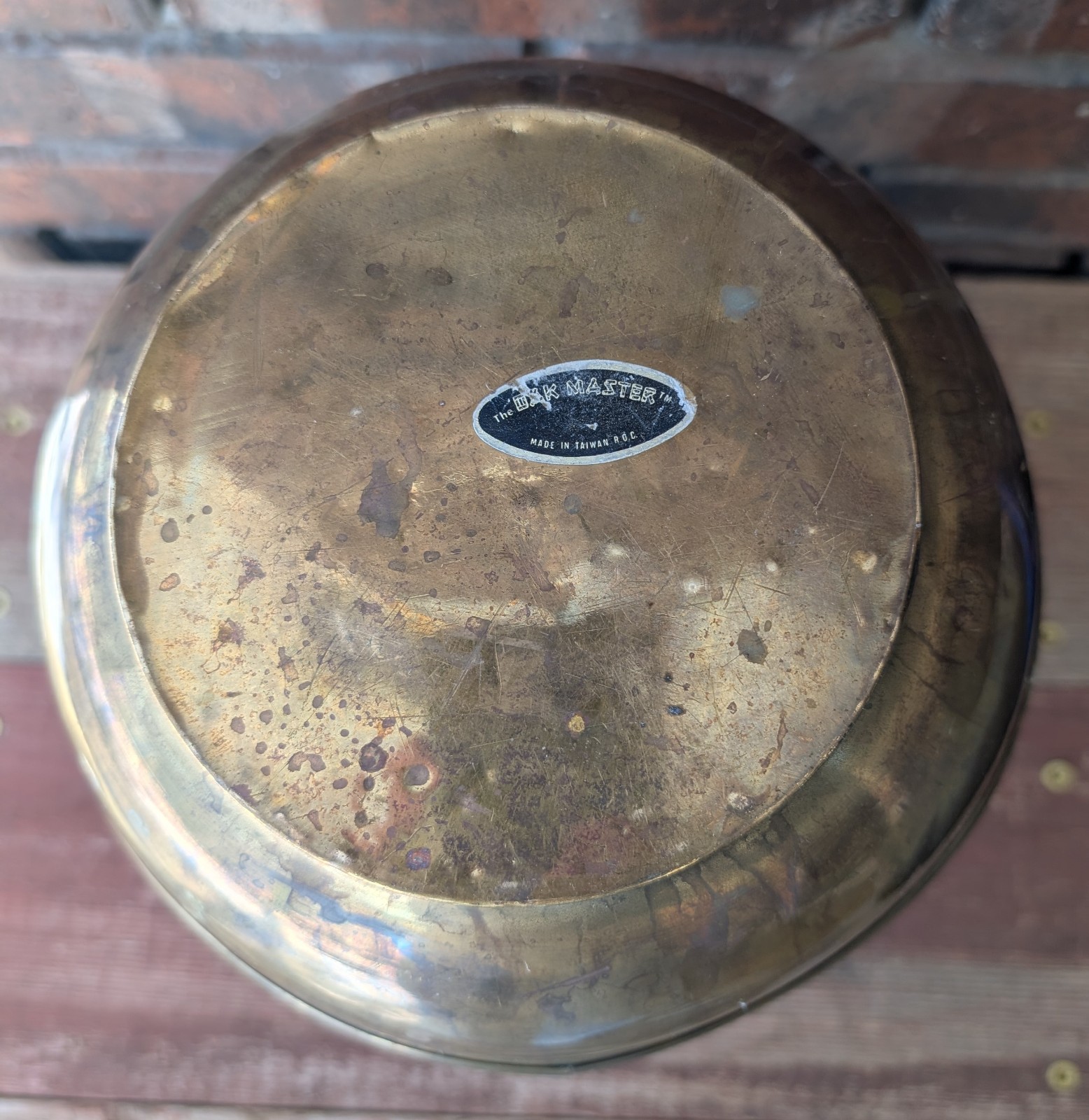 Vintage All Famous Havana 5 Cent Cigar Spittoon Weighted Bottom