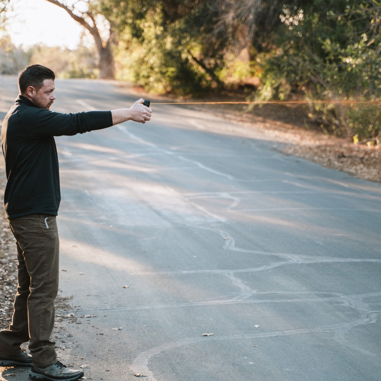 Sabre Red MK-3-GEL-H-US Tactical Pepper Gel 18-Foot Range with Belt Holster