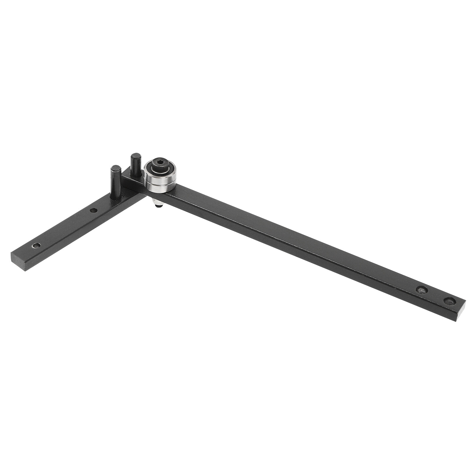 Hand Bender 2-10mm Manual Bending Bender Mini Flat Bar Rod Bender 180° 45# Steel