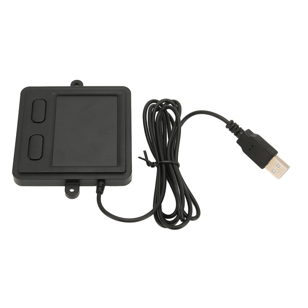 Wired USB Touchpad Multifunctional High Sensitivity 2 Button Design Black Portaˇ