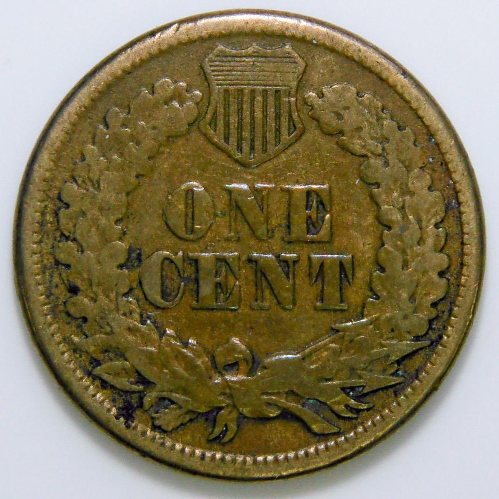 1860 Indian Head Cent F k503