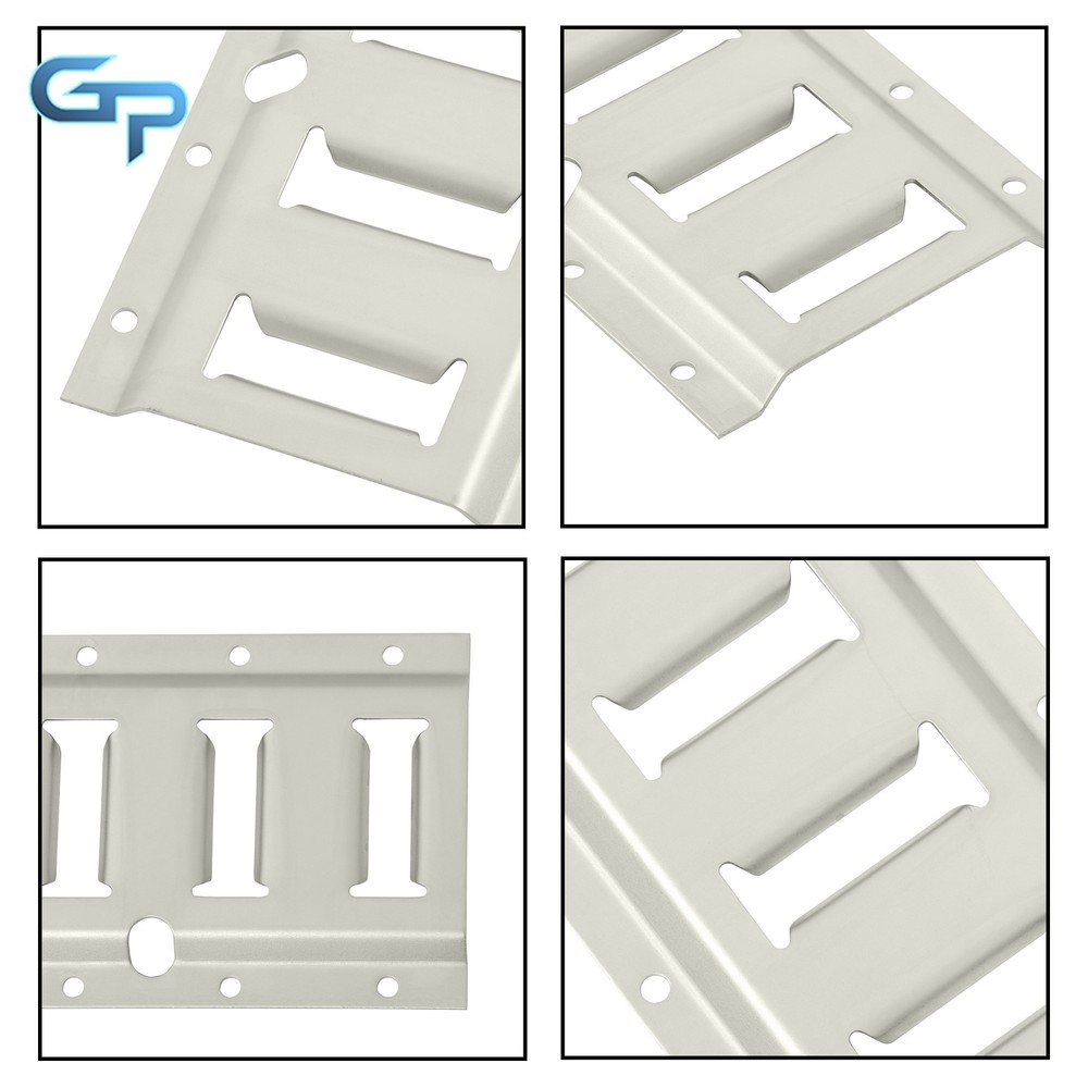 8 Pack 5' Galvanized Horizontal E-Track For Trucks/Trailers/Cargo Vans