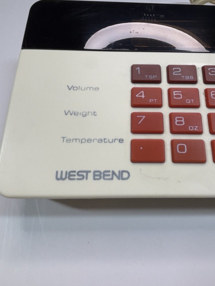 Vintage West Bend Kitchen Controlle Mult-function Advanced Appliance