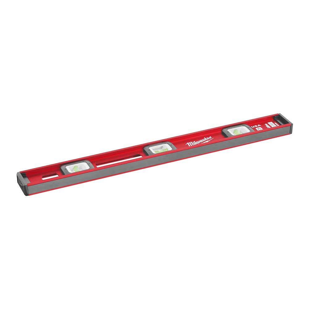Milwaukee MLIBM24 24" Heavy Duty Frame All Metal Magnetic I-Beam Level