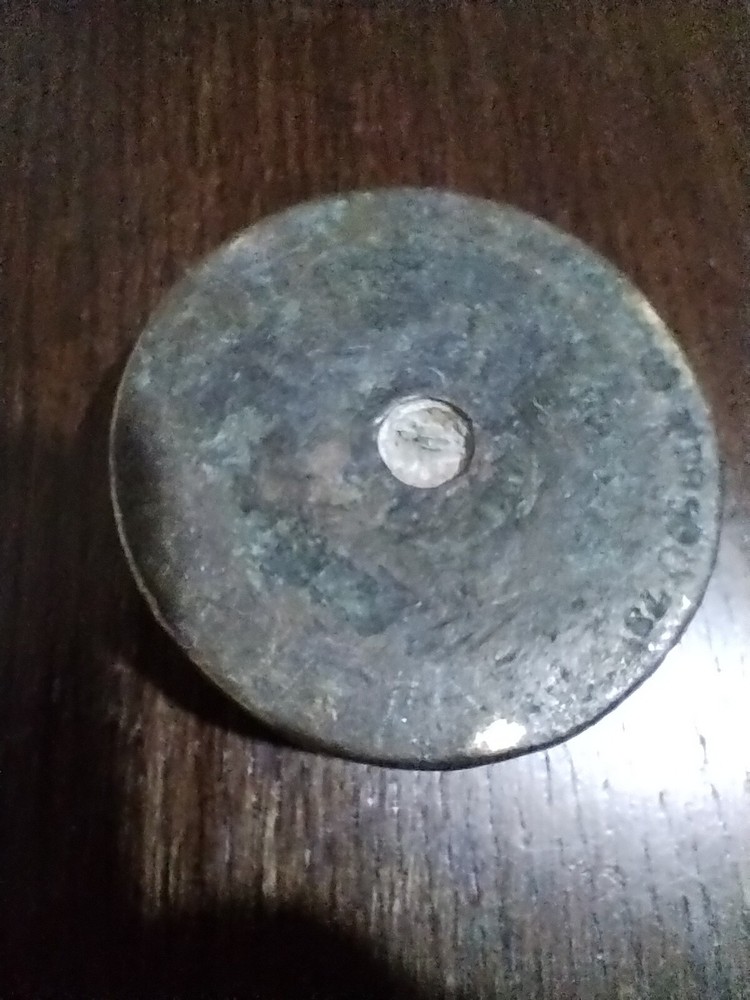 Antique 1lb Imperial Scale Weight