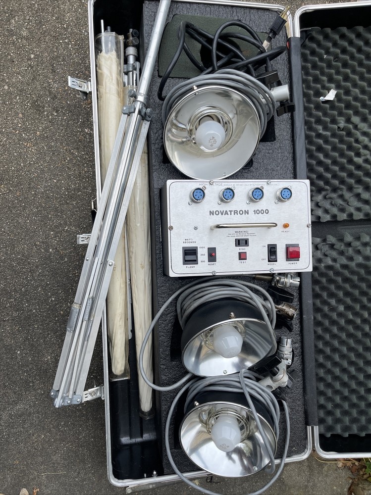 Novatron 1000 lights