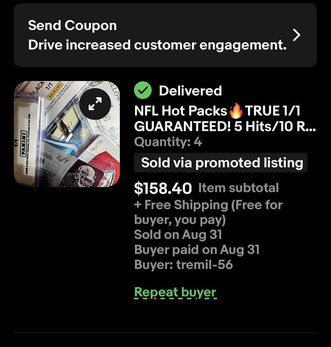 NFL Hot Packs🔥TRUE 1/1 GUARANTEED! 5 Hits/10 RCs/5 Stars! BEST RE-PACK ON EBAY!