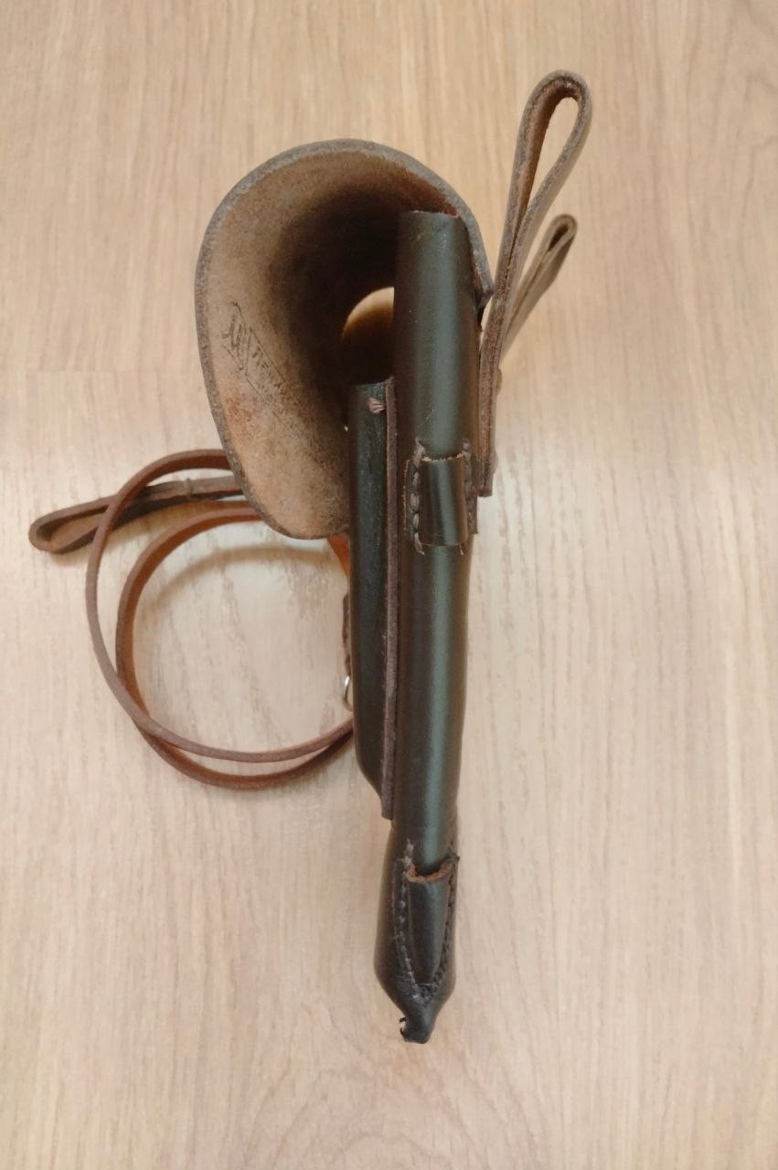 ✅🔥USSR Original Red Army Tokarev TT-33 pistol belt holster & lanyard,marking 80