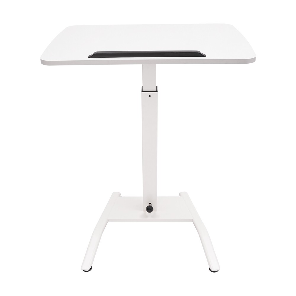Adjustable Rolling Desk - Height & Angle Adjustable for Comfortable Work