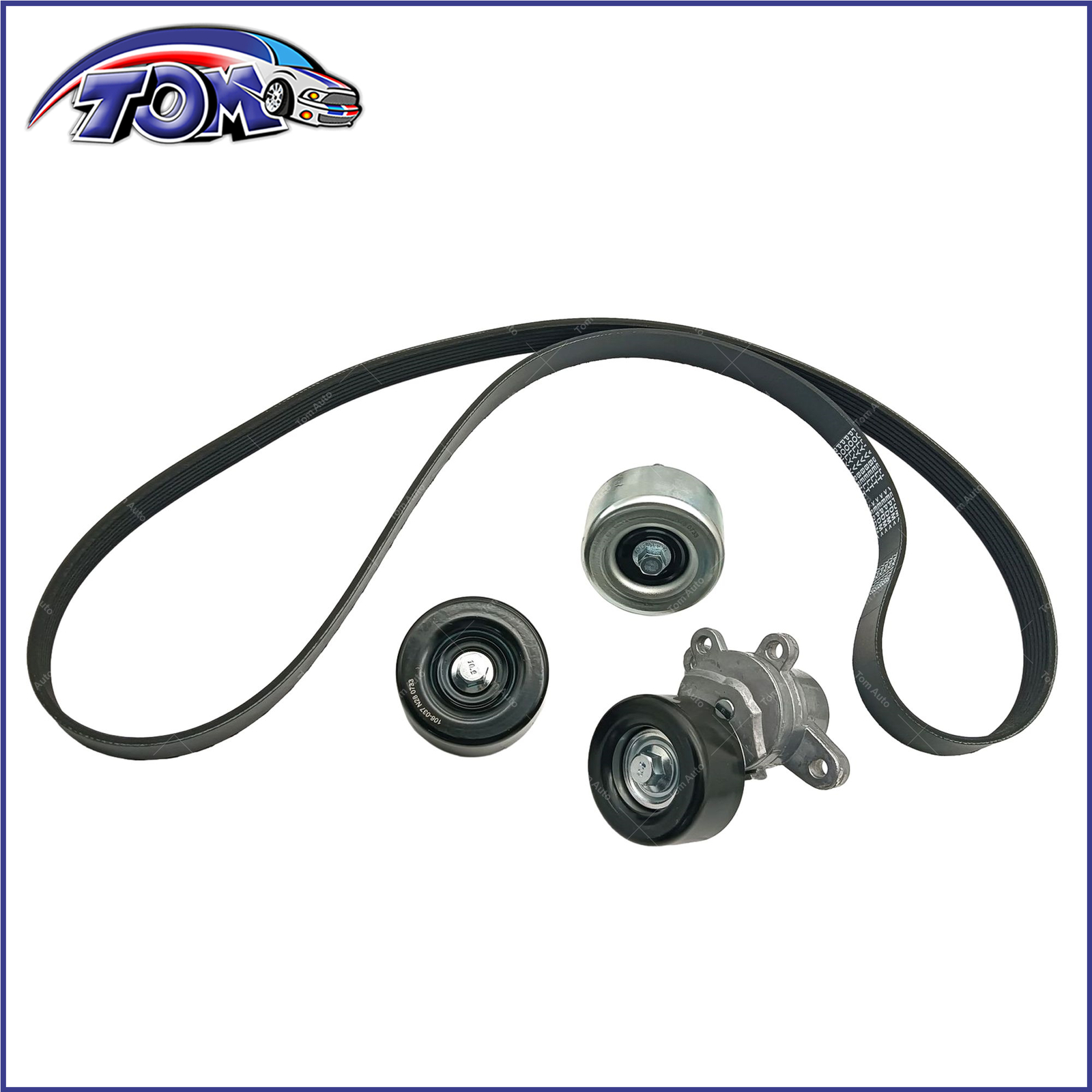 Serpentine Belt Tensioner Pulley Kit for Nissan Maxima Murano Altima V6