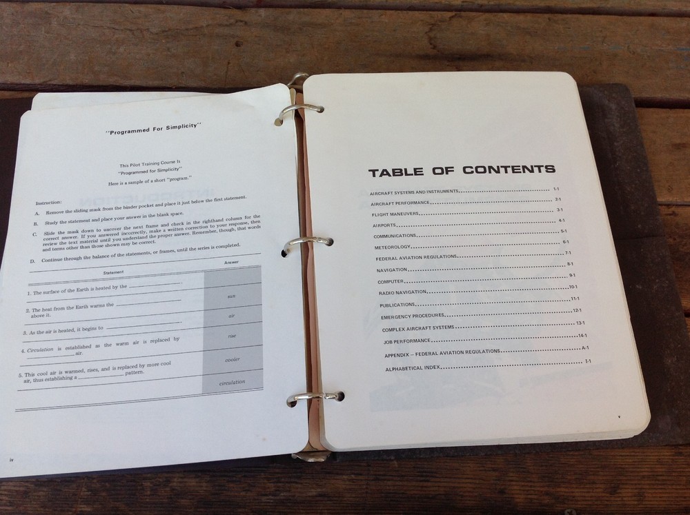 Jeppesen Mach 1 Private Pilot Course - 1983