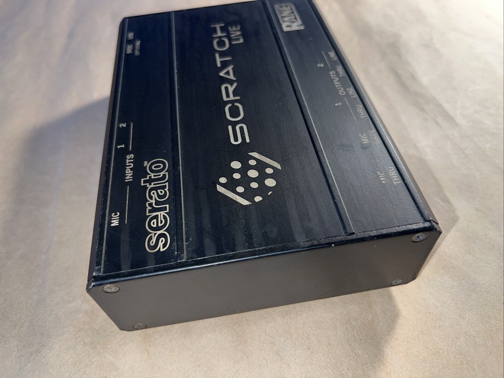Rane Serato Scratch Live DJ Audio Interface No Power Cord Untested