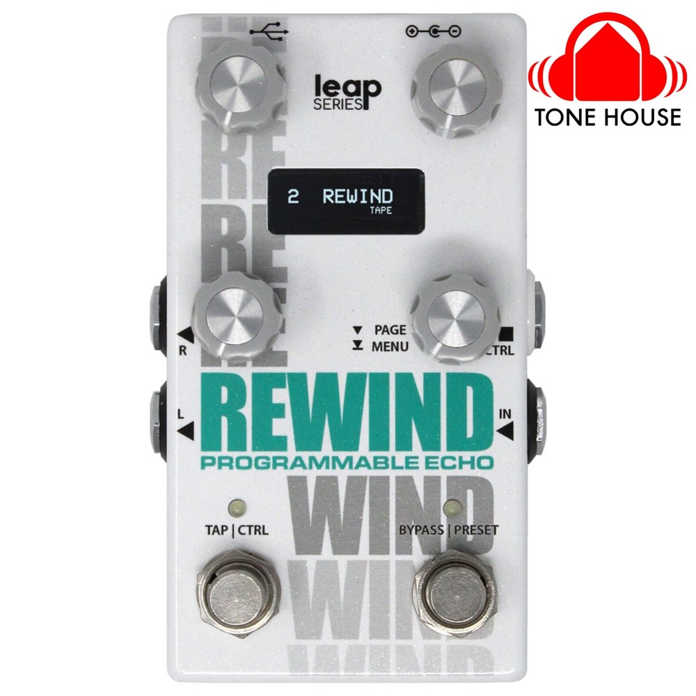 Alexander Pedals Rewind Programmable Echo Effect Pedal - New