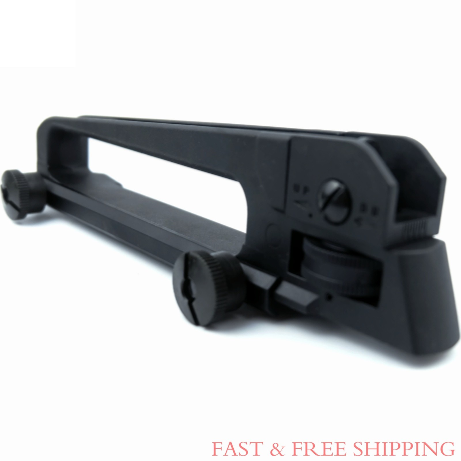 Aluminium Alloy Carry Handle w/ Rear Sight Picatinny Weaver Rail Mount Metal