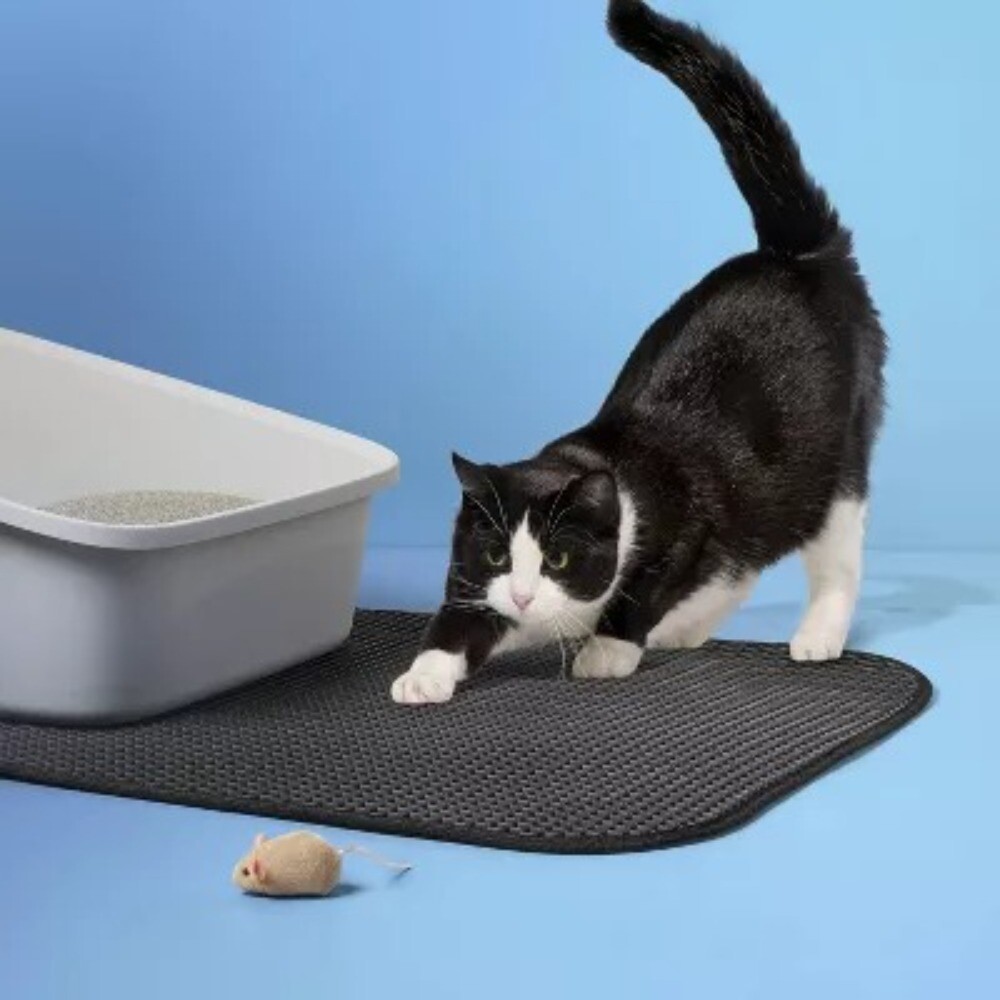 Litter Sifting Mat - Black