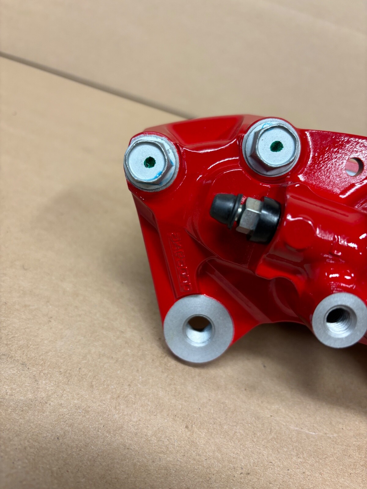 NEW OEM INFINITI Q50 Q60 2016-2024 AKEBONO REAR LH DRIVER BRAKE CALIPER RED