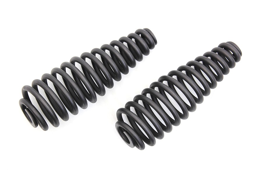 Black 6 inch Seat Spring Set for Harley-Davidson