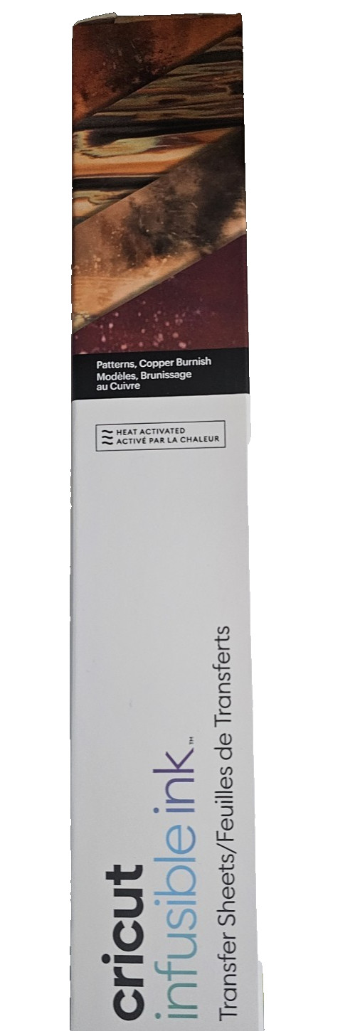 Cricut Infusible Ink Copper Burnish 4 12" x 12" Sheets