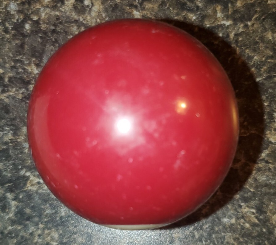 Replacement Regulation Pool Ball 7 Solid Maroon Ball