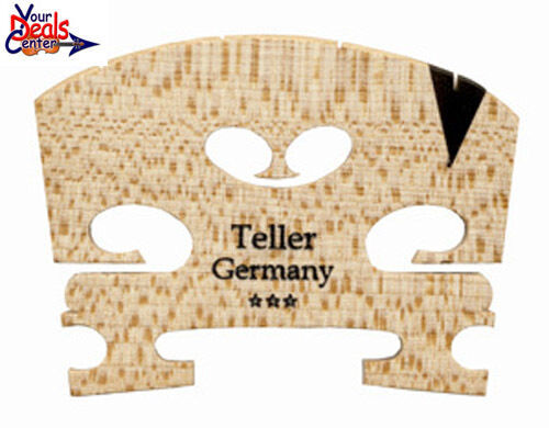 Teller *** Viola Bridge Ebony  Insert Fitted  46-48
