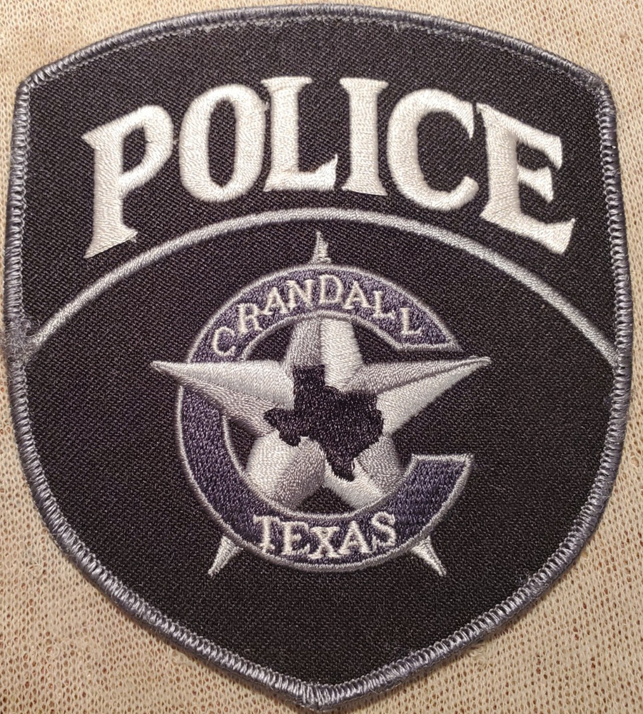 TX Crandall Texas Police Patch