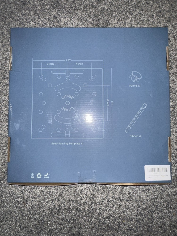 Litime Seed Spacing Template