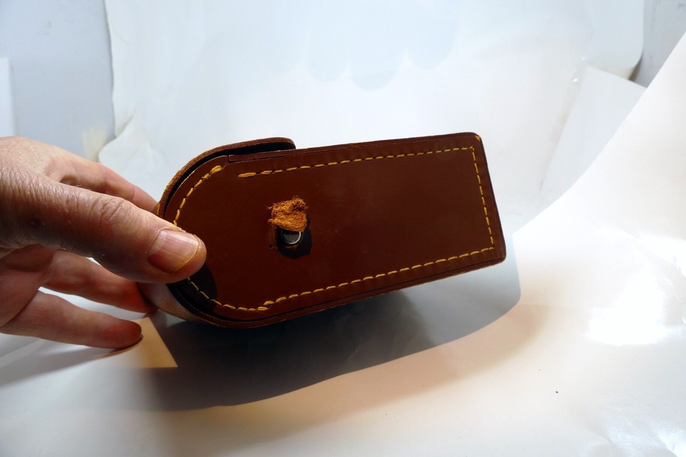 Leather Camera Case for Bell & Howell 252 camera