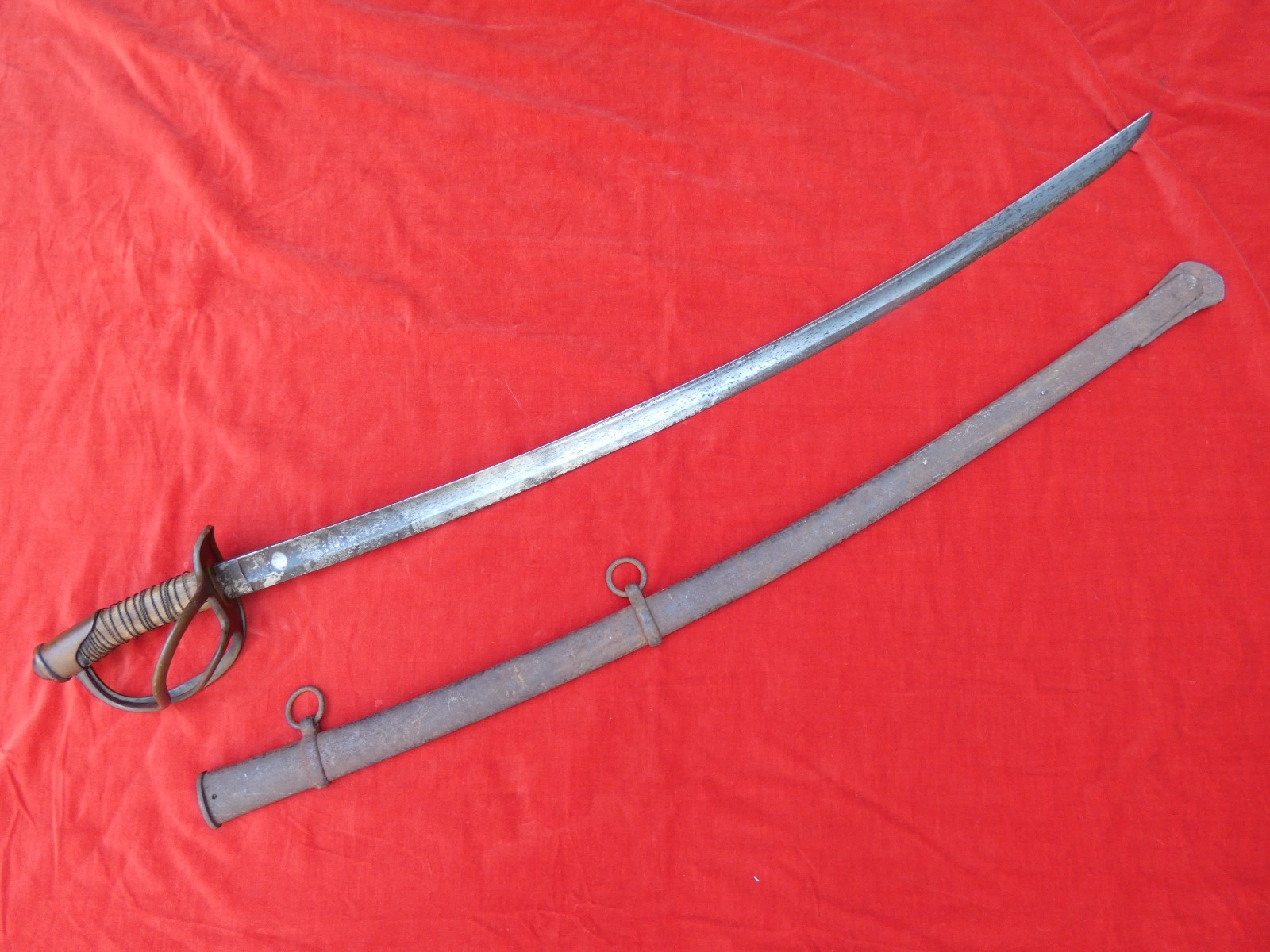 ANTIQUE AMERICAN M1840 WRIST BREAKER CAVALRY SABER CIVIL WAR sword dagger blade