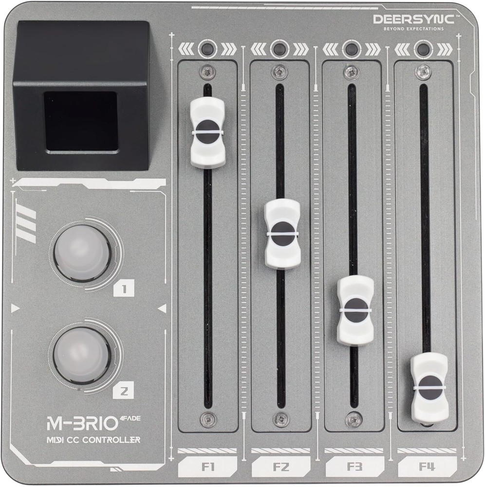 Deersync M-BRIO 4FADE MIDI CC Controller