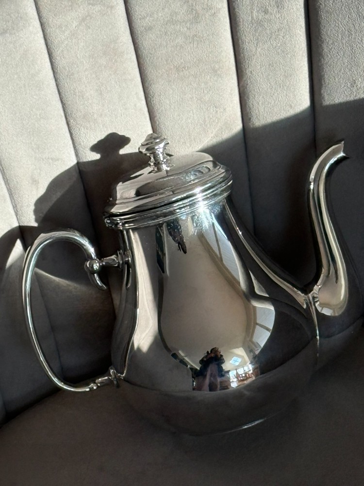 Christofle Silver-Plated Teapot