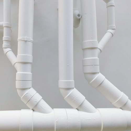 6''Sewer Cleanout Adapter with Plug Pipe Fitting, PVC DWV Flush Sewer Cleanout