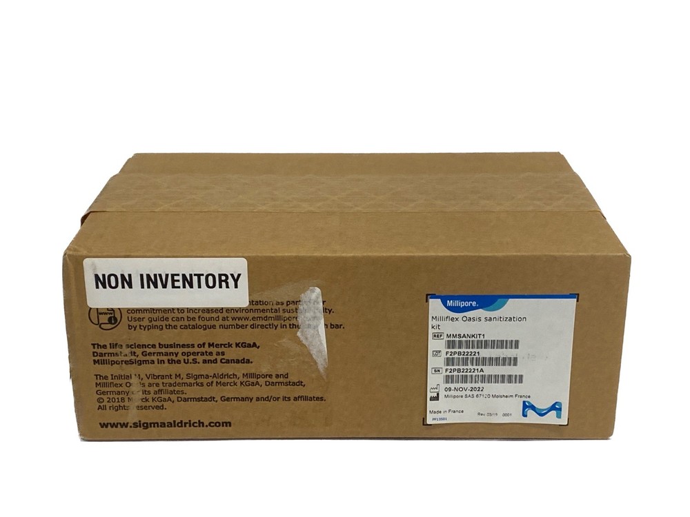 MILLIPORE Milliflex Oasis Pump Flow Sanitization Kit MMSANKIT1