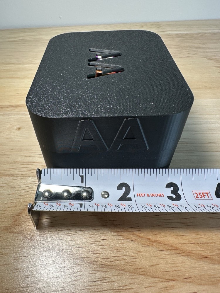 AA Battery Storage Organizer Honeycomb — Stackable Compact Holder Case - New