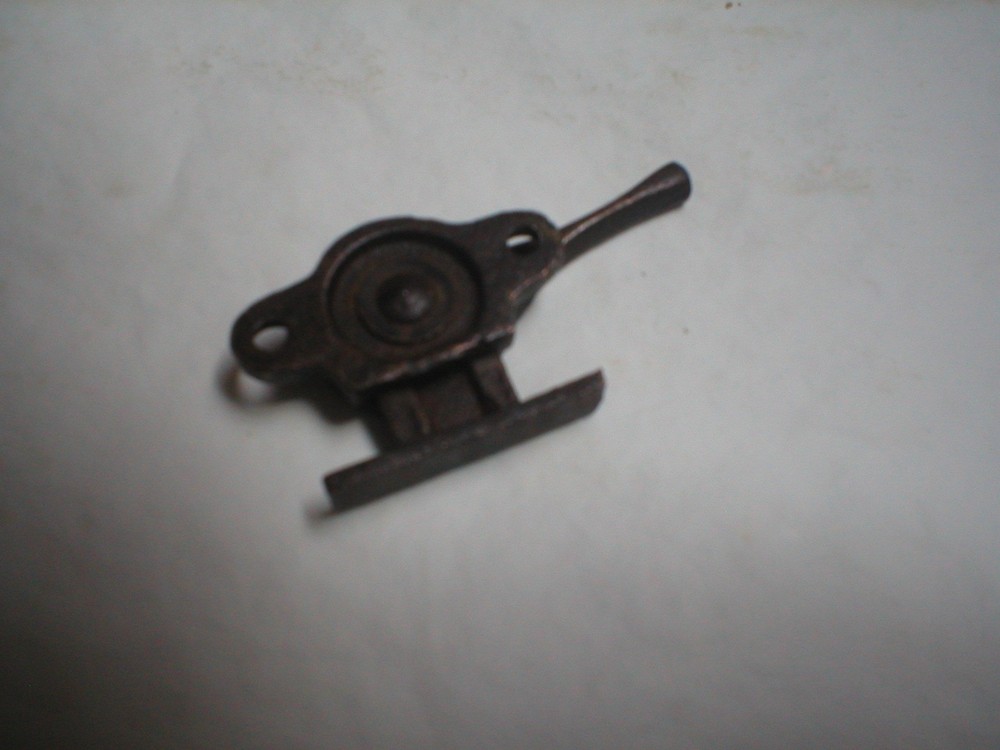 Antique Cast Iron Window Lock