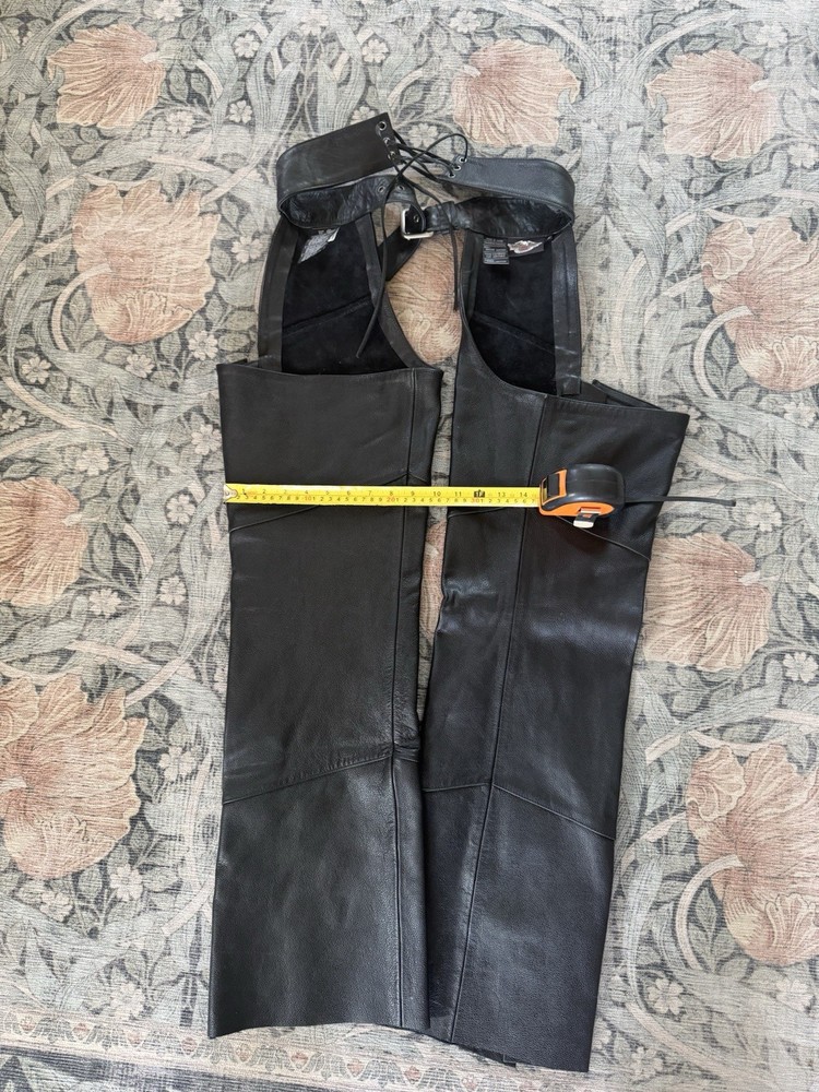 Harley Davidson Leather Motorcycle Chaps
