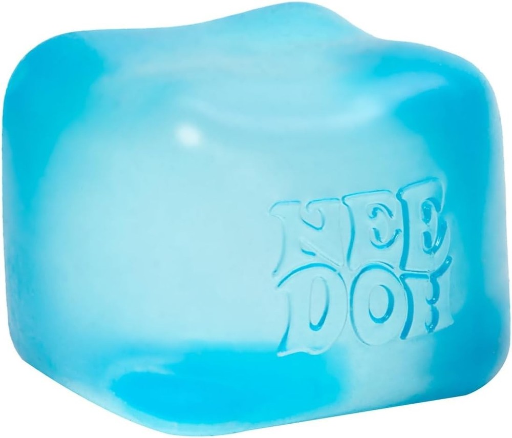 NeeDoh Nice Cube -Sensory Squeeze Toy with Super Solid Squish - 2.25" Cube