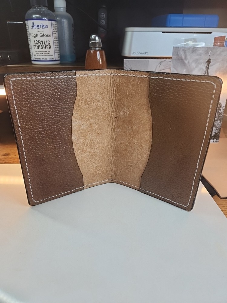 leather passport holder