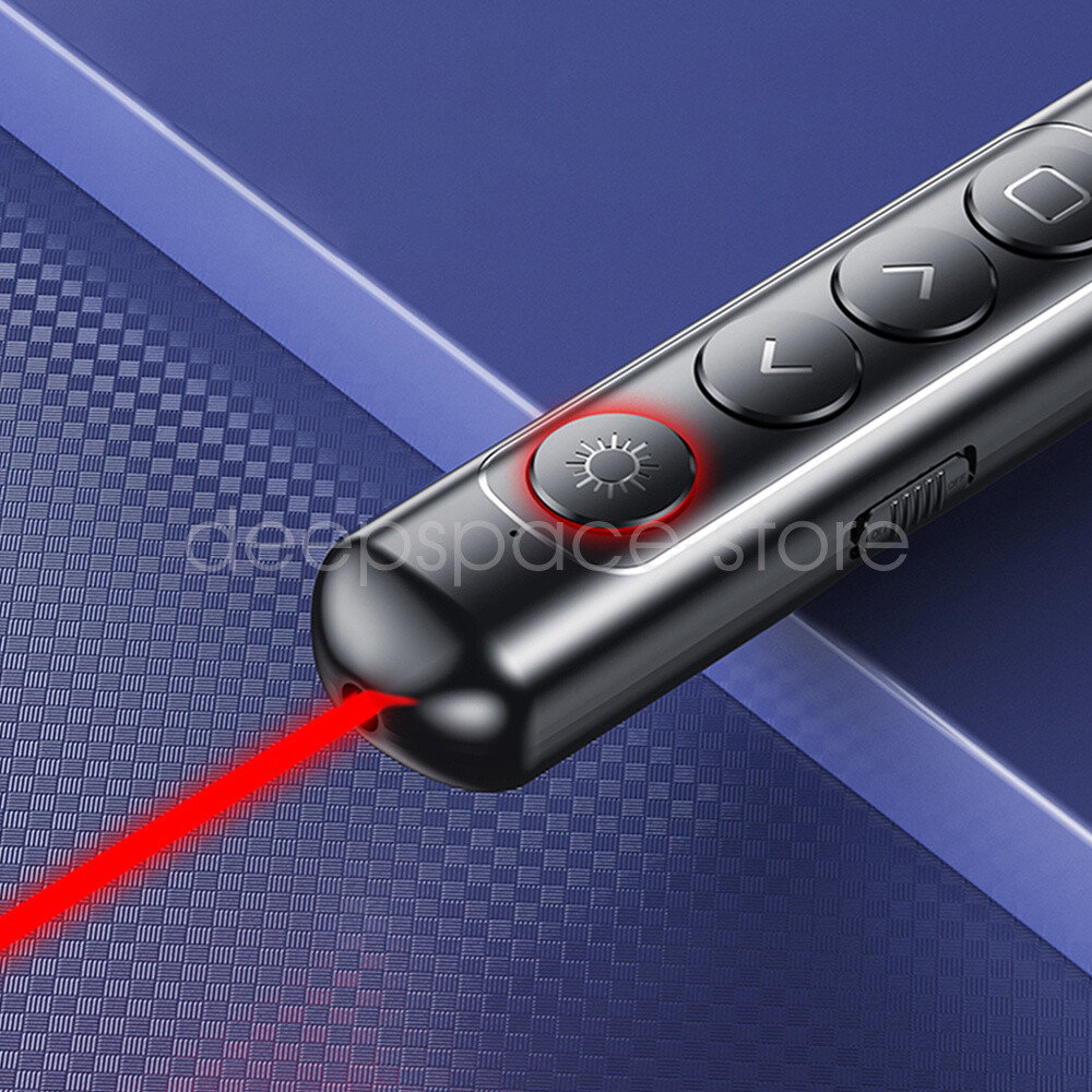 Wireless Presenter Powerpoint Presentation Clicker Remote Control Laser Pointer