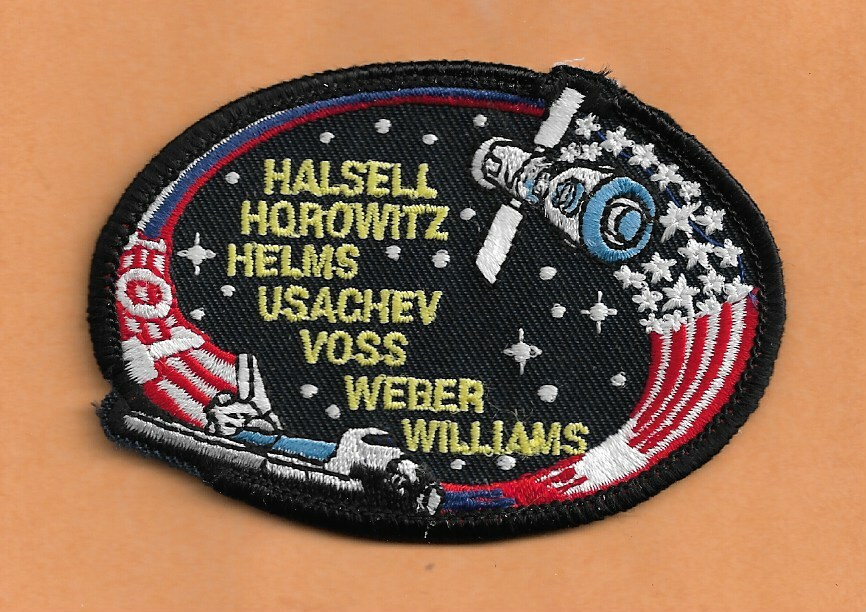 SHUTTLE ATLANTIS STS-101  3 1/2" PATCH