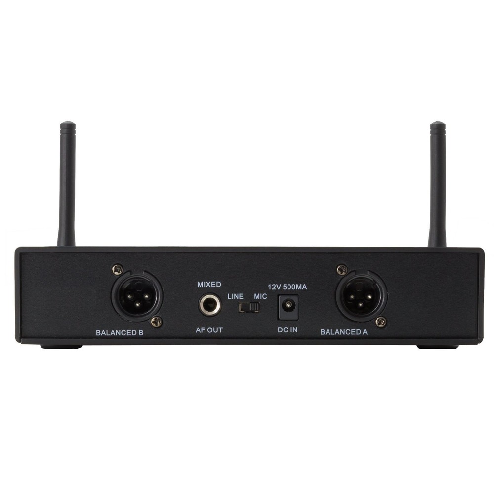 UHF Professional Wireless Cordless Headset Headworn Head Microphone with Case