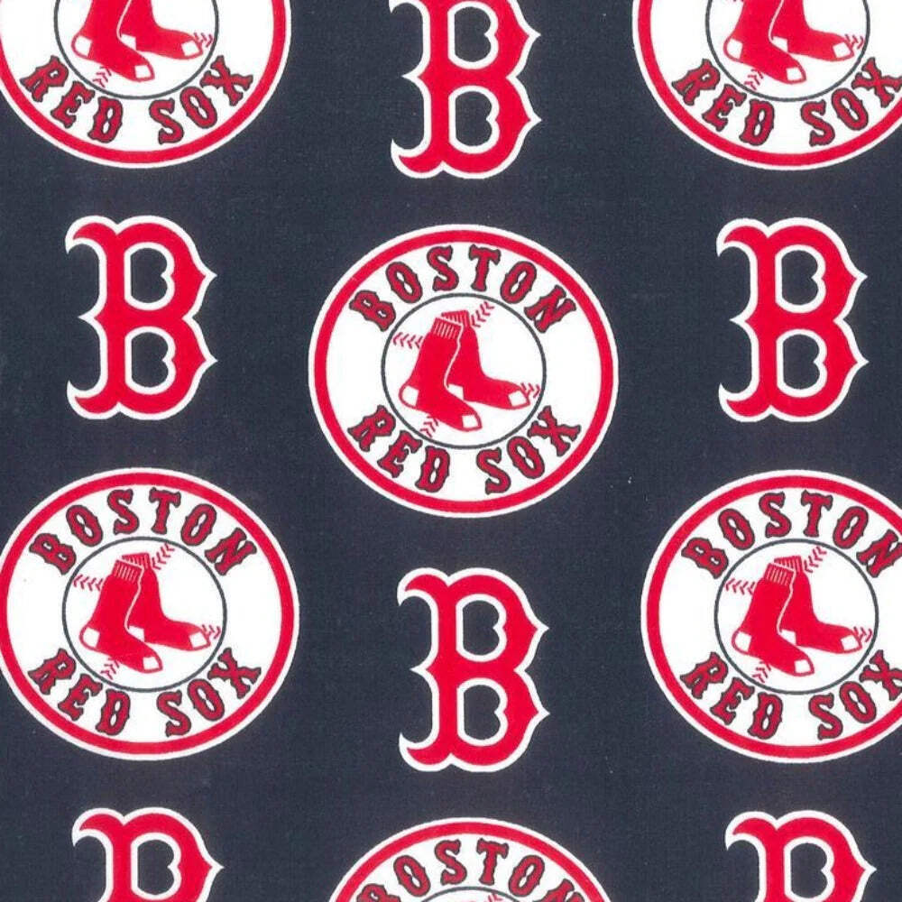 Handmade Placemat Or Table Runner Red Sox Solid Blue