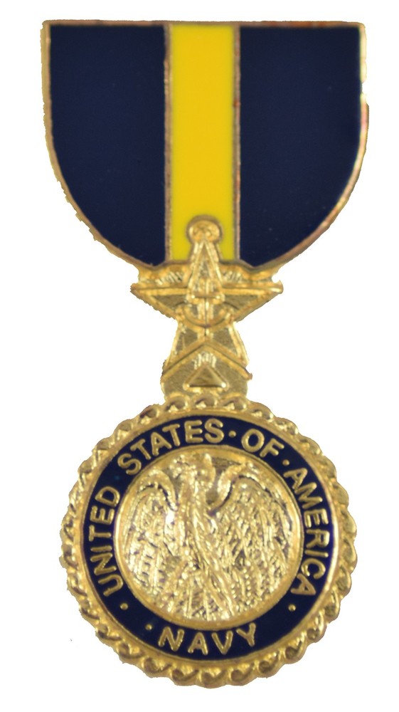 USN MC DSM HAT PIN