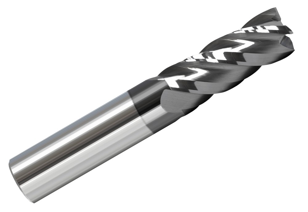 3/16"4 Flute Reg Variable Helix Solid Carbide End Mill Square End ALTiCrN Coated