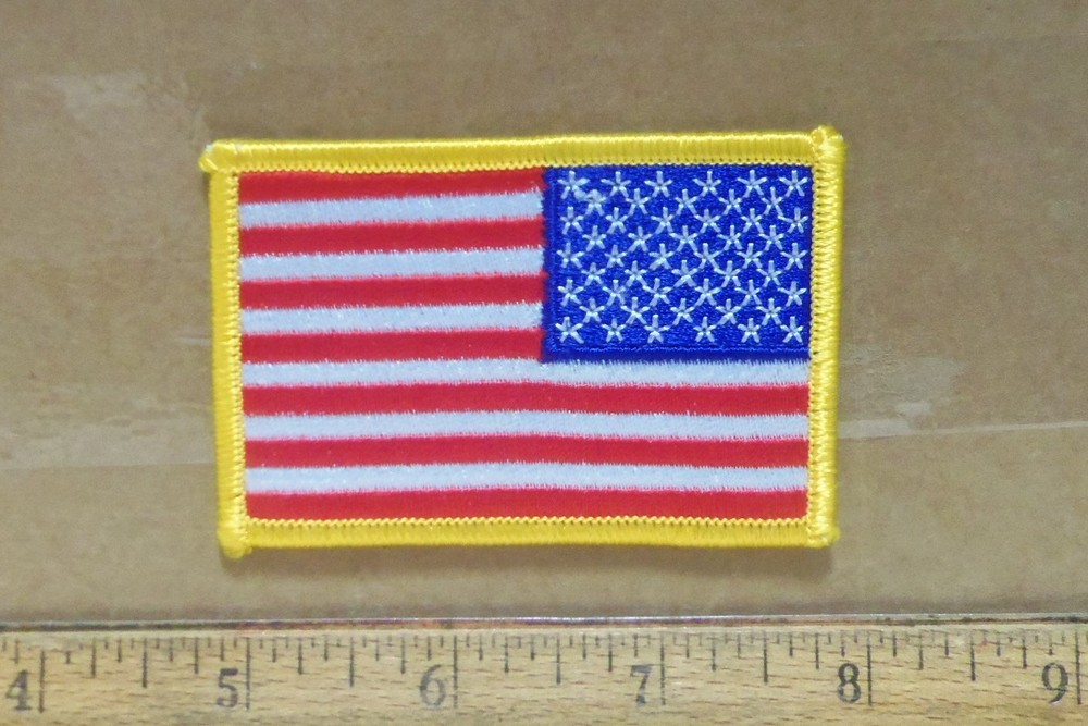 United States Flag Embroidered Patch